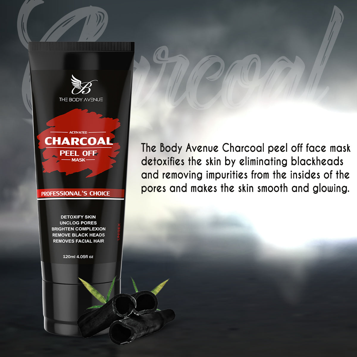 Charcoal Peel-Off Mask